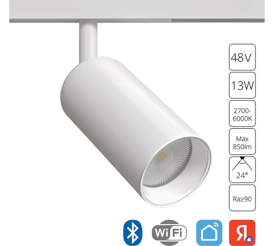 Магнитный трековый светильник ARTE LAMP linea A4691PL-1WH