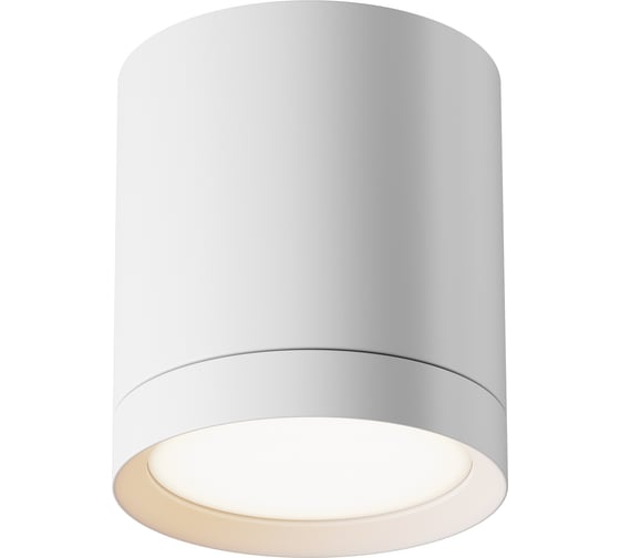 Потолочный светильник MAYTONI hoop 15w алюминий и пластик белый C086CM-GX53-MRD-W