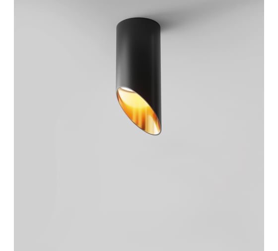 Потолочный светильник MAYTONI lipari 35w алюминий черный с золотом C044CL-01-15GU10-B 1