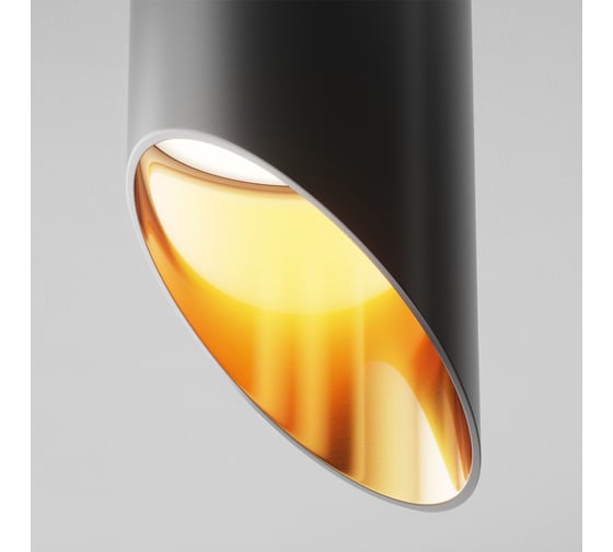 Потолочный светильник MAYTONI lipari 35w алюминий черный с золотом C044CL-01-25GU10-B