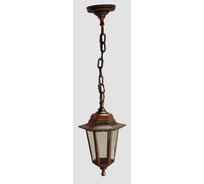 Садово-парковый шестигранный светильник-подвес Lightstandart Nobile 60 16 18 60вт, Е27, медь, IP44 рассеиватель - прозрачный пластик, корпус - полипропилен, габариты 330*200 мм (НСУ 06-60-001 "Адель1") IT8591