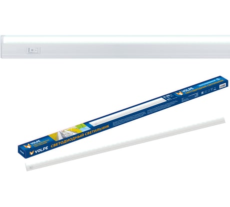 Линейный светодиодный светильник Volpe ULI-Q150 18W/4000K IP40 WHITE аналог Т5 UL-00006760