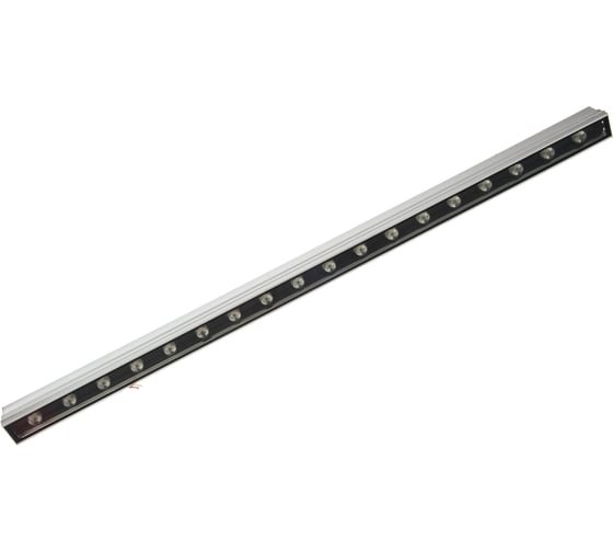 Светодиодный линейный прожектор Volpe ULF-Q552 18W/WW IP65 SILVER 1000мм. UL-00001434