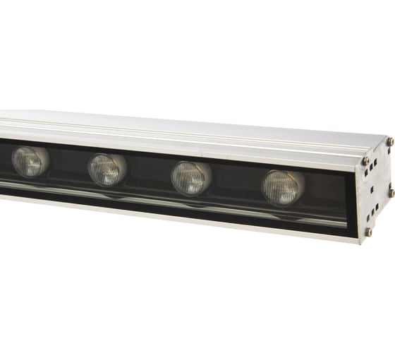 Светодиодный линейный прожектор Volpe ULF-Q552 18W/WW IP65 SILVER 1000мм. UL-00001434