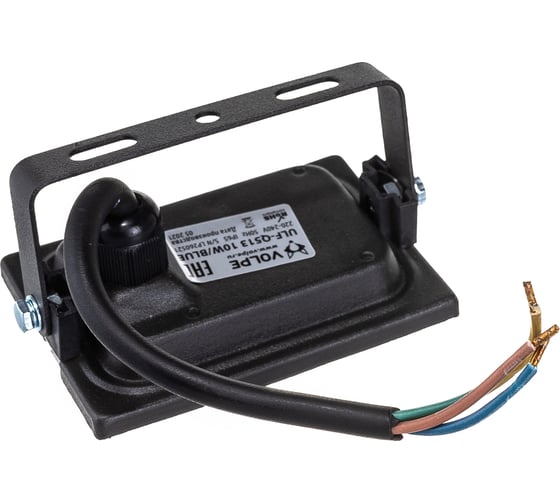 Светодиодный прожектор Volpe ULF-Q513 10W/BLUE IP65 220-240В BLACK UL-00005812