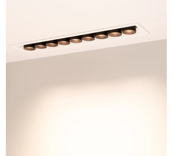 Светильник Arlight MS-ORIENT-BUILT-TURN-TC-S67x300-20W Warm3000 , IP20 Металл, 1шт 031931
