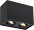 Потолочный светильник ALMA LIGHT черный, матовый gu10 2x50w l181xw100xh123, без лампы, ALC00110BK-MK1-GU10.2x50W 1