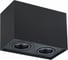 Потолочный светильник ALMA LIGHT черный, матовый gu10 2x50w l181xw100xh123, без лампы, ALC00110BK-MK1-GU10.2x50W 3