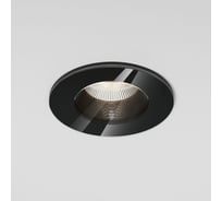 Встраиваемый светодиодный светильник Elektrostandard artis 7w 3000 25096/led черный a066138