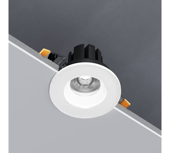 Встраиваемый светодиодный светильник Elektrostandard artis 7w 3000 25096/led белый a066137