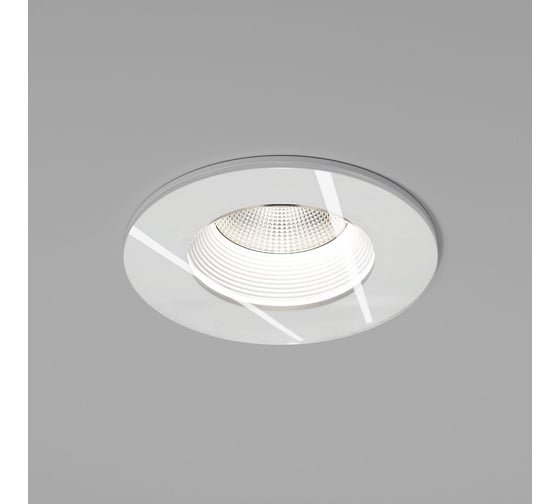 Встраиваемый светодиодный светильник Elektrostandard artis 7w 4000 25096/led белый a066135
