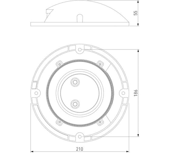 Светодиодный светильник для парковки Elektrostandard park 35167/s серый a065926