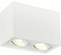 Потолочный светильник ALMA LIGHT белый, матовый gu10 2x50w l181xw100xh123, без лампы, ALC00110WH-MK1-GU10.2x50W