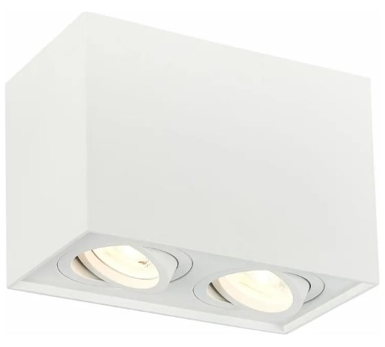 Потолочный светильник ALMA LIGHT белый, матовый gu10 2x50w l181xw100xh123, без лампы, ALC00110WH-MK1-GU10.2x50W 1