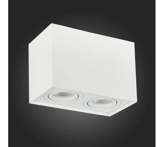 Потолочный светильник ALMA LIGHT белый, матовый gu10 2x50w l181xw100xh123, без лампы, ALC00110WH-MK1-GU10.2x50W