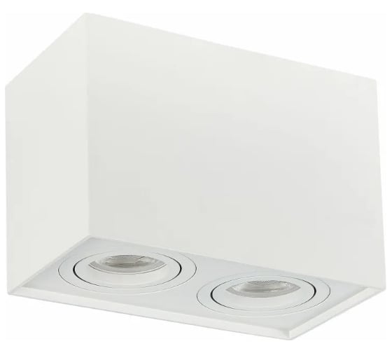 Потолочный светильник ALMA LIGHT белый, матовый gu10 2x50w l181xw100xh123, без лампы, ALC00110WH-MK1-GU10.2x50W