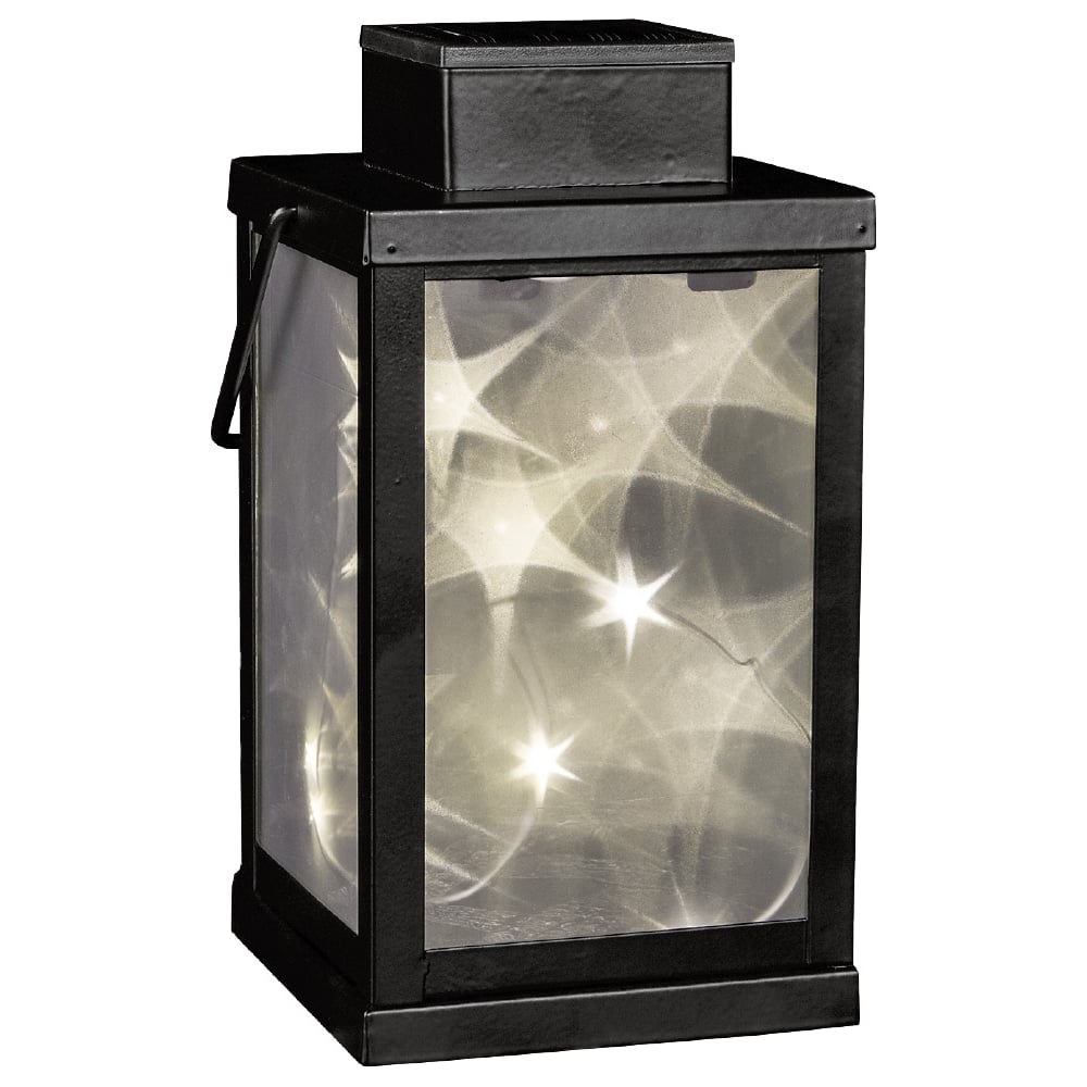 Садовый фонарь ЧУДЕСНЫЙ САД Паутинка белая 3D металл/матовое стекло на ...