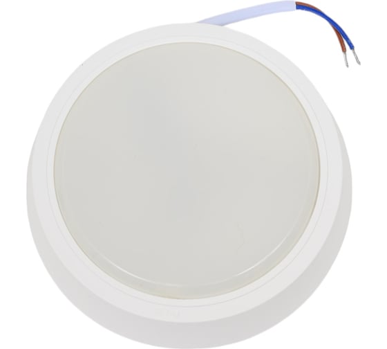 Светильник Gauss ЖКХ BASIC круг 12W 1140lm 4000K 220-240V IP20 D135х33мм белый LED 1/40 193411212B
