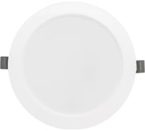 Светильник IEK led дво 1614 белый круг 20вт 6500к ip20 LDVO0-1614-20-6500-K01
