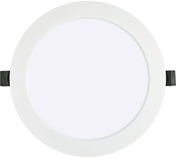 Светильник IEK led дво 1614 белый круг 20вт 6500к ip20 LDVO0-1614-20-6500-K01