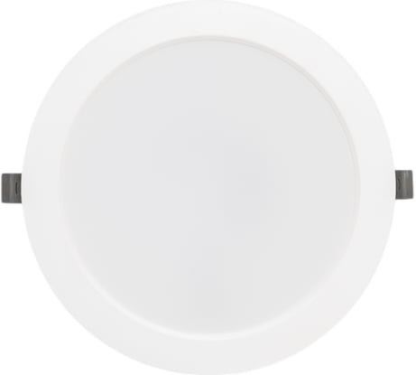 Светильник IEK led дво 1615 белый круг 24вт 6500к ip20 LDVO0-1615-24-6500-K01