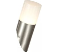 Открытый светильник GLOBO LIGHTING из нержавеющей стали, пластмассы сатин, ip44, d: 76, h:210, включая 1xled 7w 90v, 340lm, 3000k 34243W