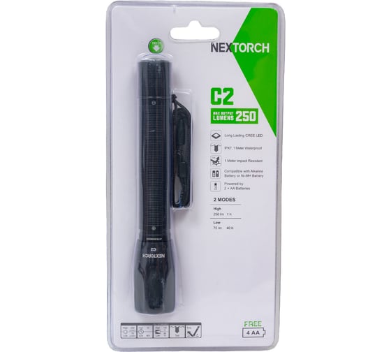 Фонарь Nextorch 250 люмен С2
