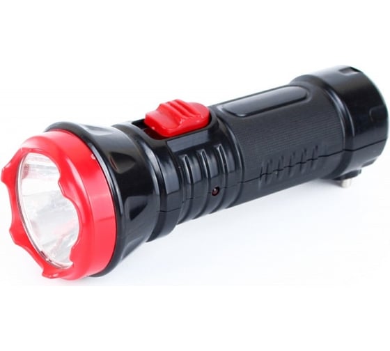 Аккумуляторный фонарь Ultraflash LED3858 (220В, черный, 1 LED, 2 реж.,SLA, пластик, коробка) 13937