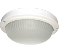 Светильник Ecola Light gx53 led дпп 03-18-103 круг накладной ip65 3 x gx53 матовое стекло белый 280x280x90 TR53L3ECR