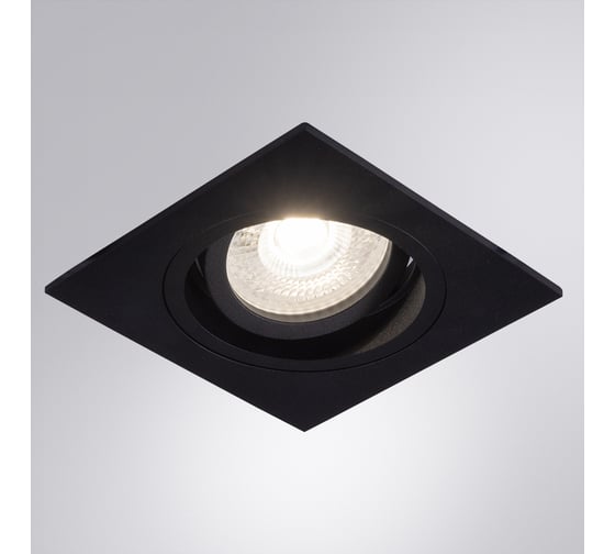 Точечный встраиваемый светильник ARTE LAMP tarf A2178PL-1BK