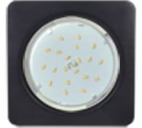 Светильник Ecola Gx53 h4 square квадратный без рефл. черный матовый 107x41 к+ SB53S4ECB