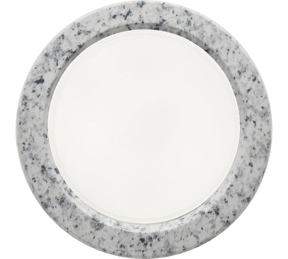 Светильник Ecola Gx53 h4 встраиваемый без рефл. гранит арктик 38x106 к+ SR53H4ECB