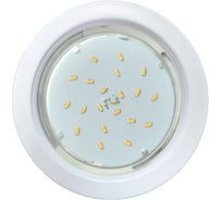 Светильник Ecola Gx53 h4 встраиваемый без рефл. белый матовый 38x106 к+ SW53H4ECB
