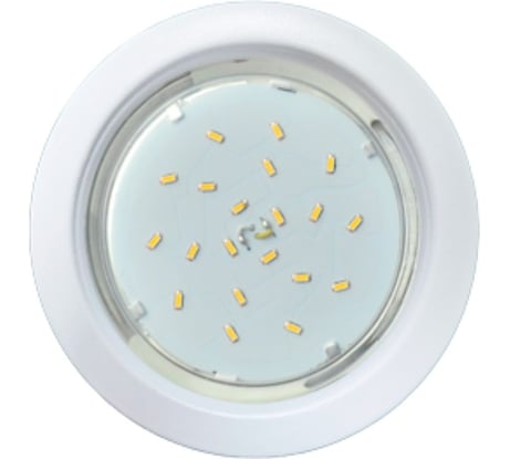 Светильник Ecola Gx53 h4 встраиваемый без рефл. белый матовый 38x106 к+ SW53H4ECB