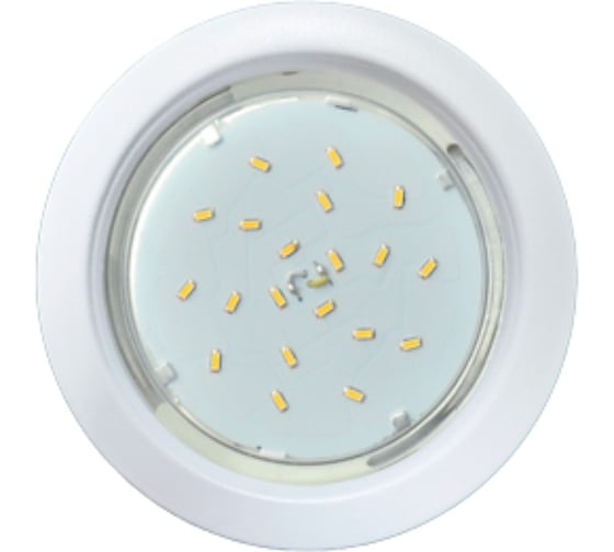 Светильник Ecola Gx53 h4 встраиваемый без рефл. белый матовый 38x106 к+ SW53H4ECB 1
