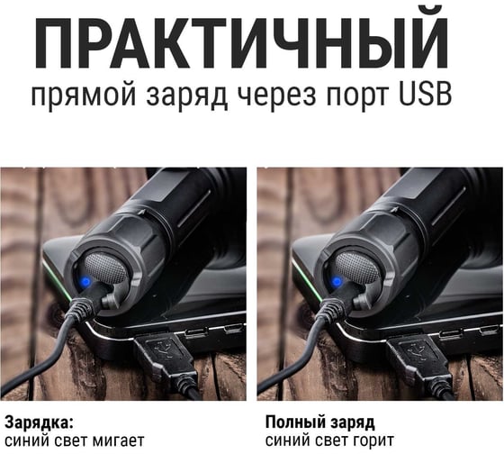 Тактический фонарь Nextorch 1300 люмен T7 MAX HUNTING SET