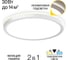 Светильник Citilux Basic Line с подсветкой Белый CL738240VL 2