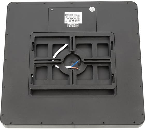 Светильник накладной Citilux Бейсик LED Чёрный CL738K241V