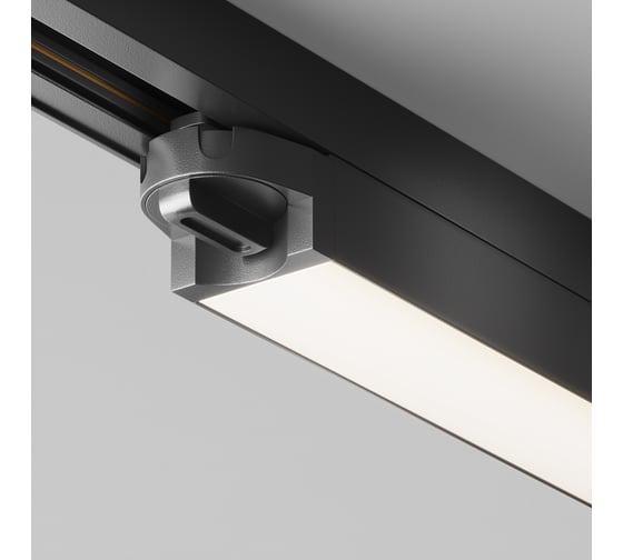 Трековый светильник MAYTONI basis 12w led черный алюминий TR000-1-12W4K-B