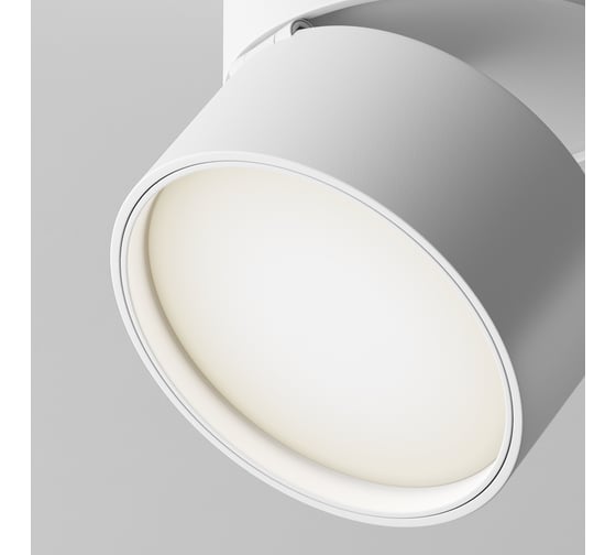 Трековый светильник MAYTONI onda 12w led белый алюминий TR007-1-12W4K-W
