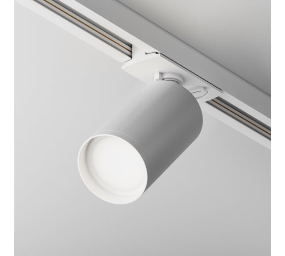Трековый светильник MAYTONI focus s 1xgu10x10w белый алюминий TR020-1-GU10-W