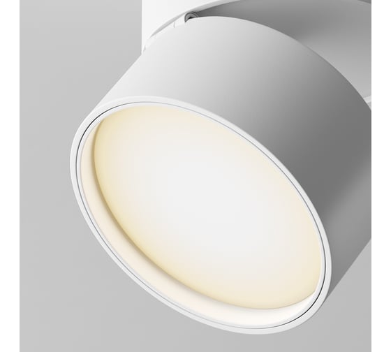 Трековый светильник MAYTONI onda 12w led белый алюминий TR007-1-12W3K-W