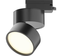 Трековый светильник MAYTONI onda 12w led черный алюминий TR007-1-12W3K-B