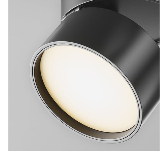 Трековый светильник MAYTONI onda 12w led черный алюминий TR007-1-12W3K-B