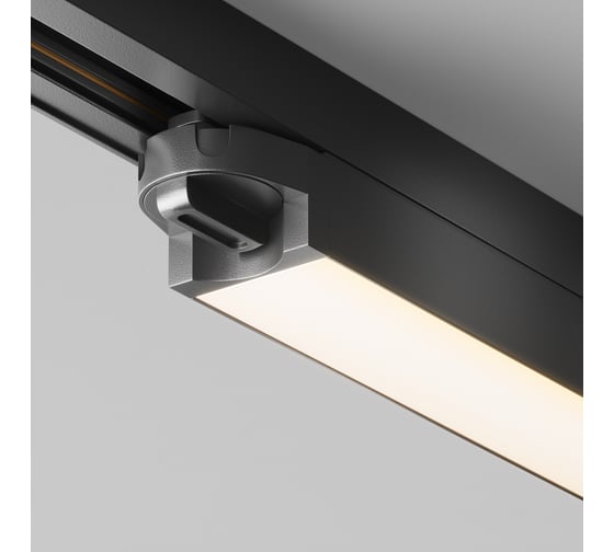Трековый светильник MAYTONI basis 24w led черный алюминий TR000-1-24W3K-B