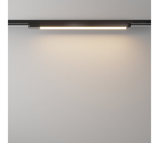 Трековый светильник MAYTONI basis 24w led черный алюминий TR000-1-24W3K-B