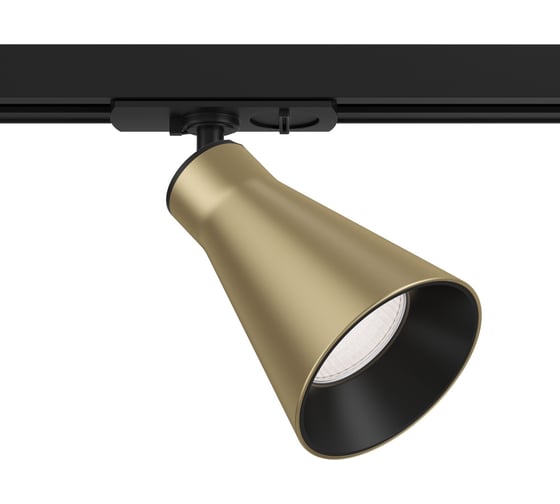Трековый светильник MAYTONI virar 1xgu10x10w матовое золото алюминий TR022-1-GU10-MG 1