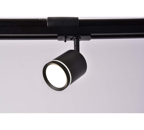 Трековый светильник MAYTONI orlo 5w led черный металл, алюминий, пластик TR085-1-5W3K-B