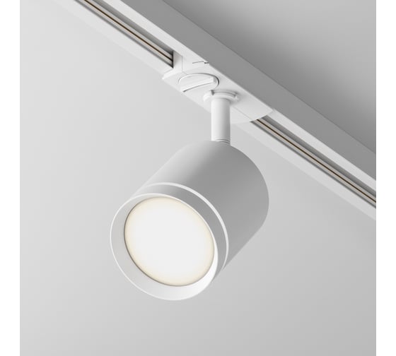 Трековый светильник MAYTONI orlo 5w led белый металл, алюминий, пластик TR085-1-5W4K-W