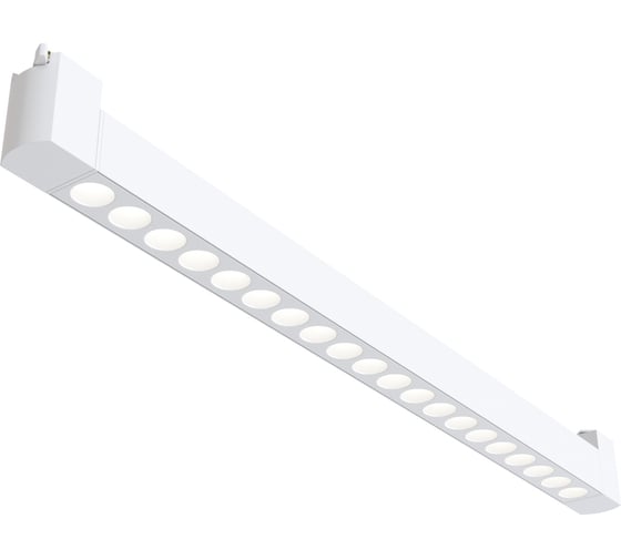 Трековый светильник MAYTONI points rot 20w led белый алюминий и пластик TR010-1-20W4K-M-W